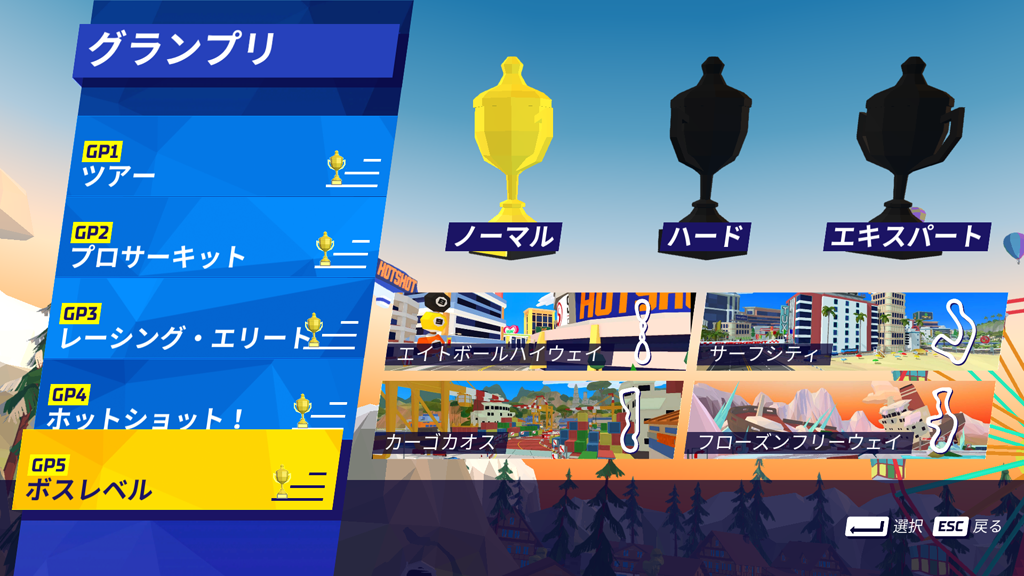 グランプリ制覇