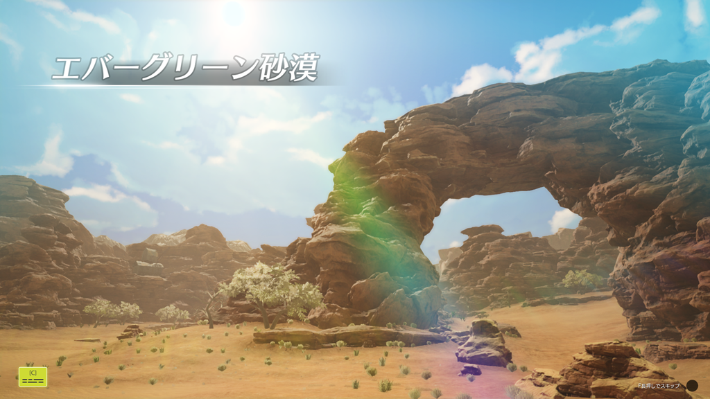 エバーグリーン砂漠