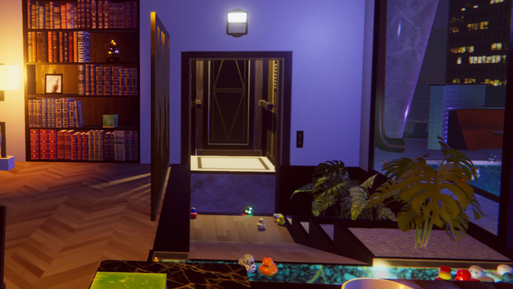 エレベーターがバグった