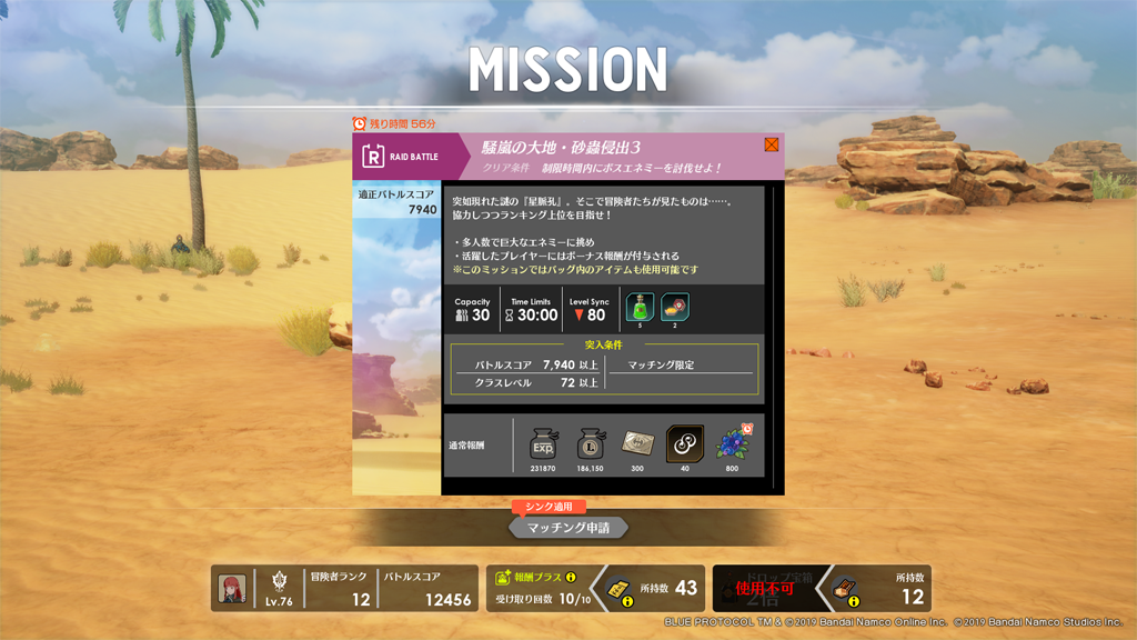 上級レイドデビュー