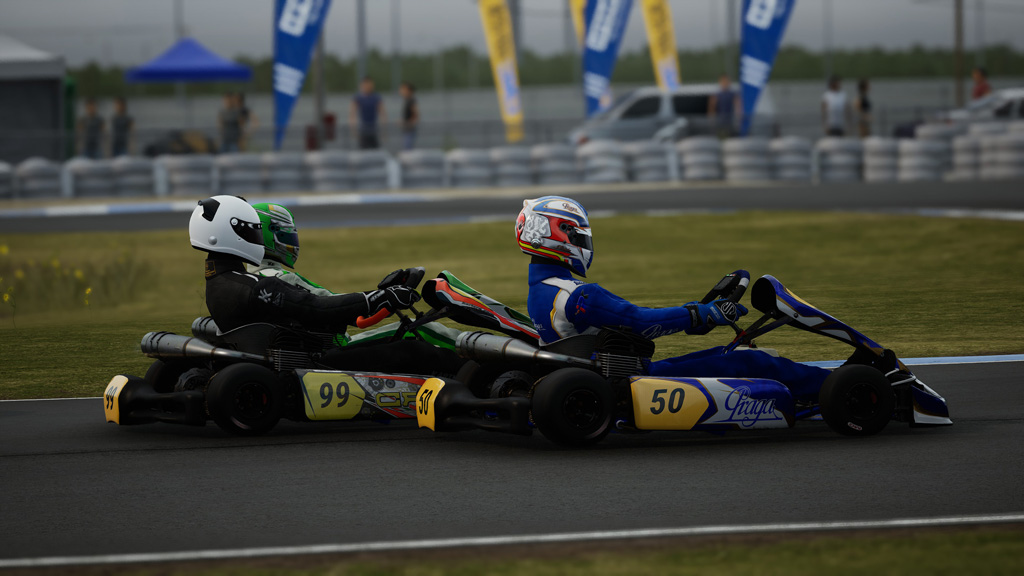 レースしてみた