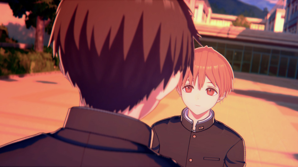 見つめ合う二人