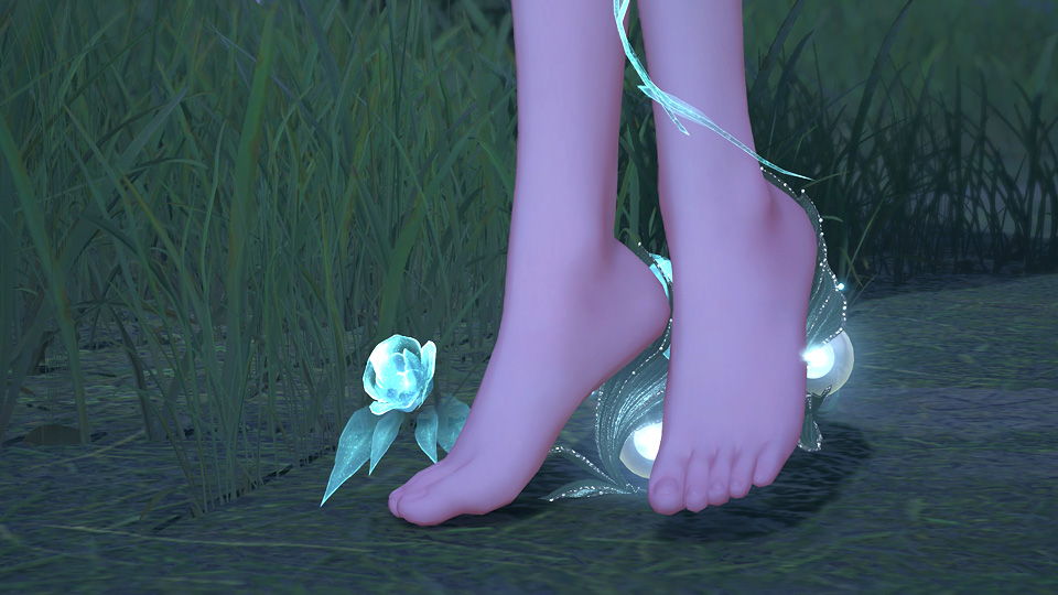 足(*´ε`*)ﾁｭｯﾁｭ